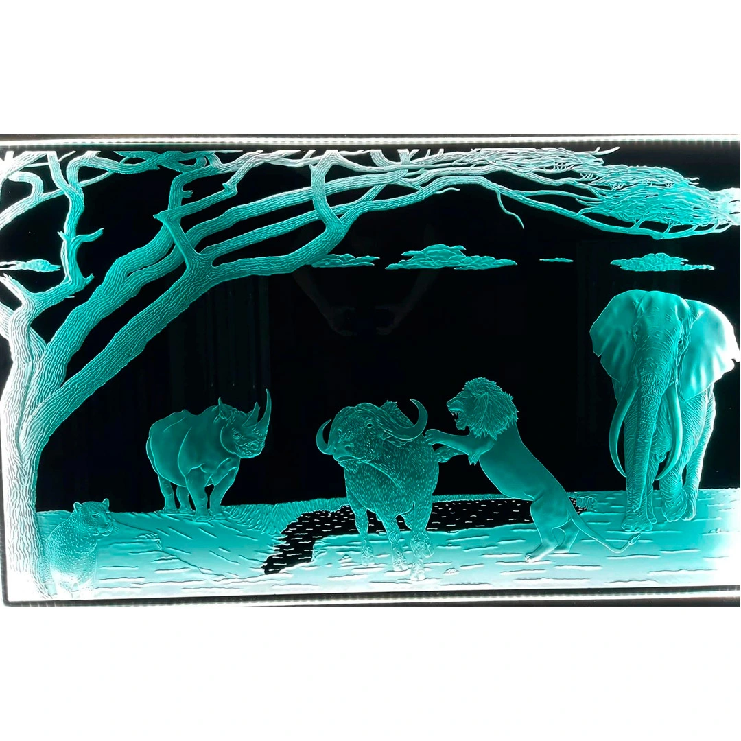 cool glass etching
