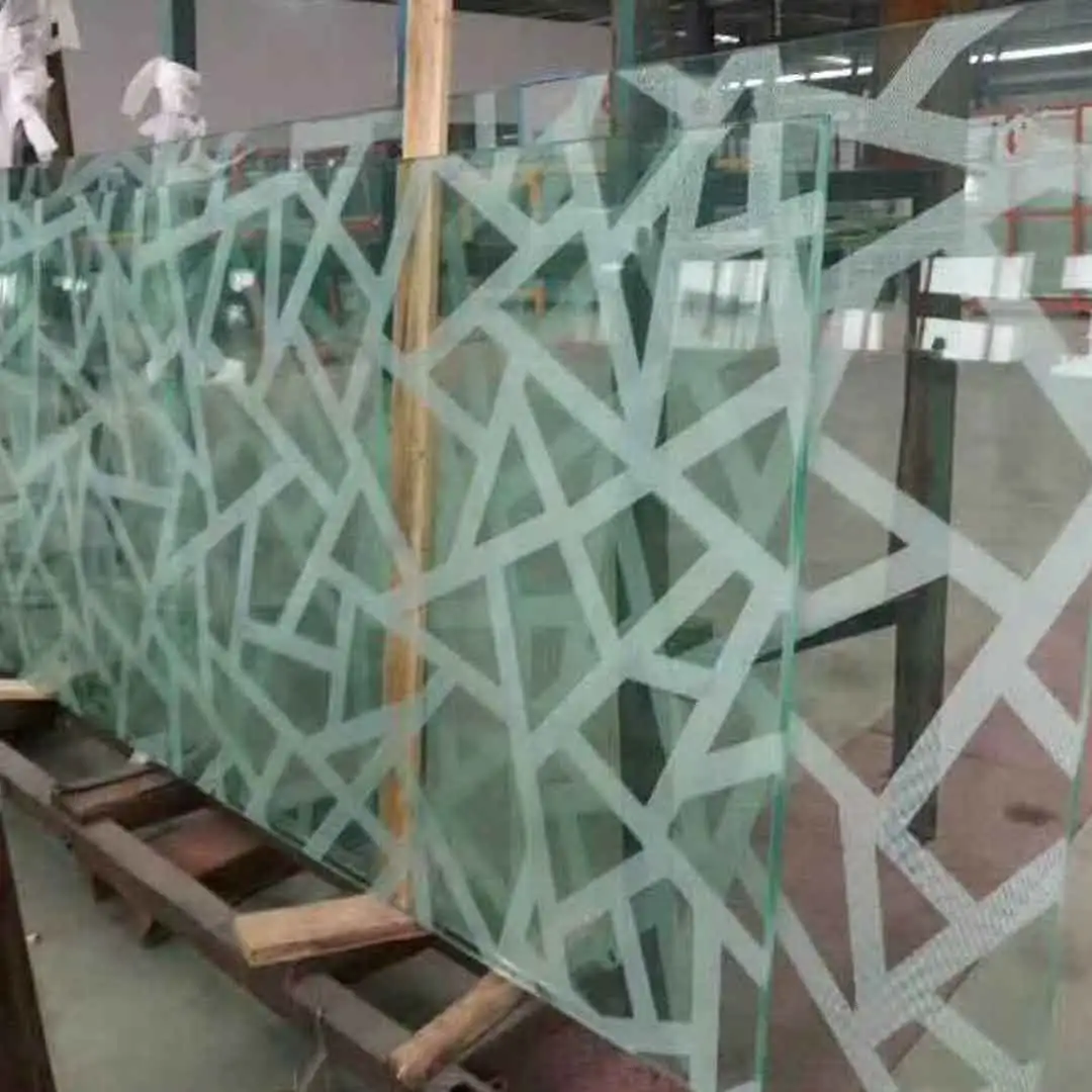 architectural metal glass for silk screen fritted glass